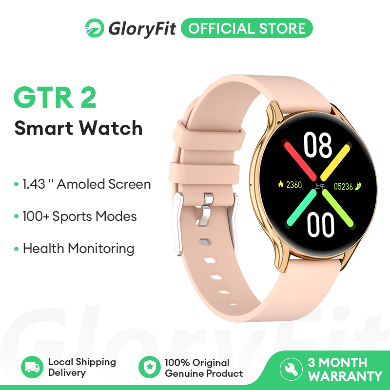 Gloryfit GTR2 New Smartwatch Waterproof Bluetooth 100+ Sports Mode