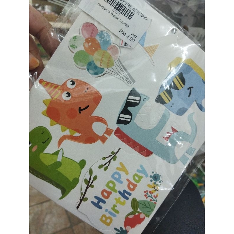 CARTOON THEME TOPPER (12203/12199) | Shopee Malaysia