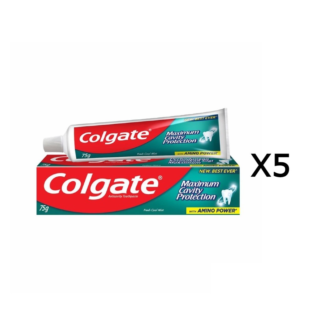 Colgate Maximum Cavity Protection Toothpaste 75g | Shopee Malaysia