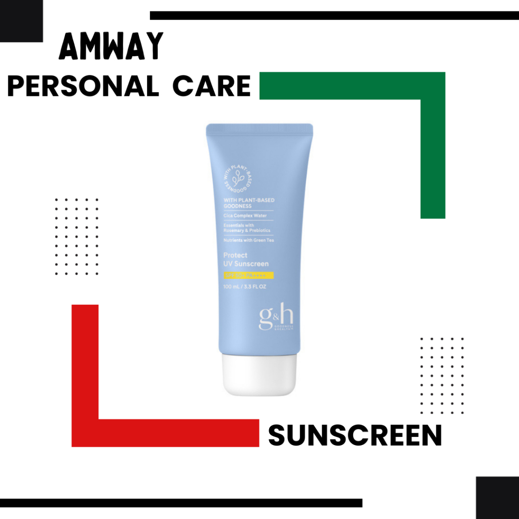 AMWAY !! HAND & BODY LOTION g&h Protect UV Sunscreen SPF 50+ 100ml Shopee Malaysia