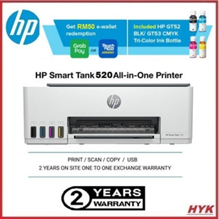 Hp Smart Tank 580   520  415 Printer [ Print   Scan   Copy   Wi Fi 