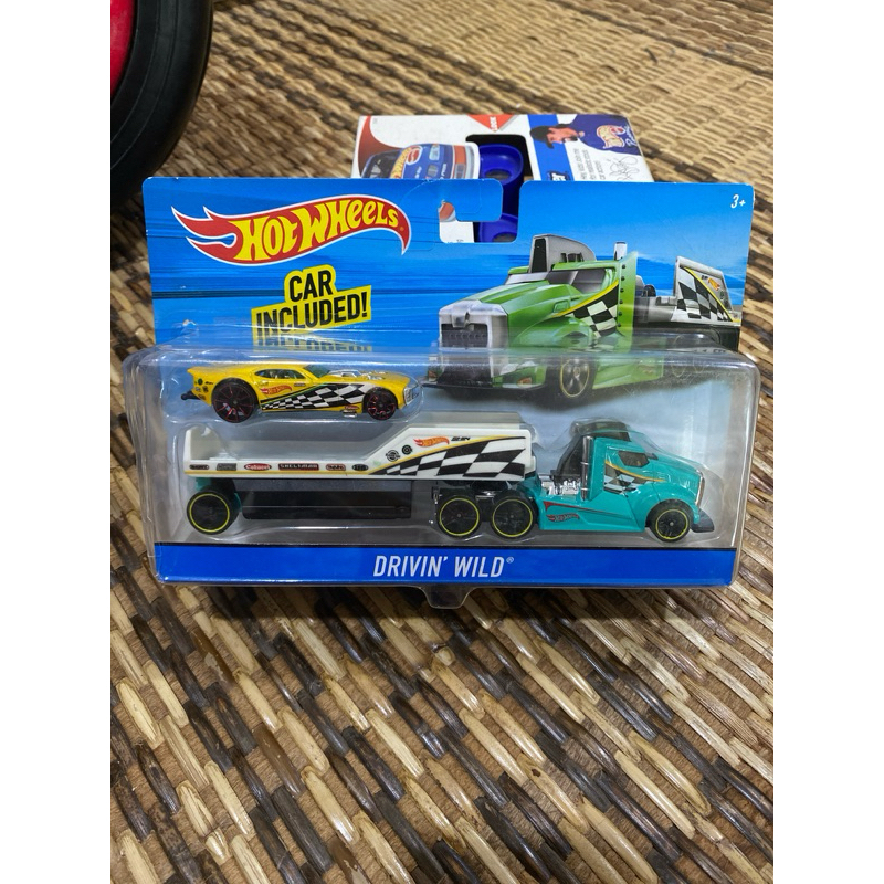 Hot Wheels Super Rigs Drivin Wild - Spielzeugauto Im Maßstab 1:64