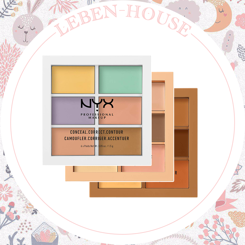 Nyx Professional Makeup Color Correcting Concealer Palette Shopee