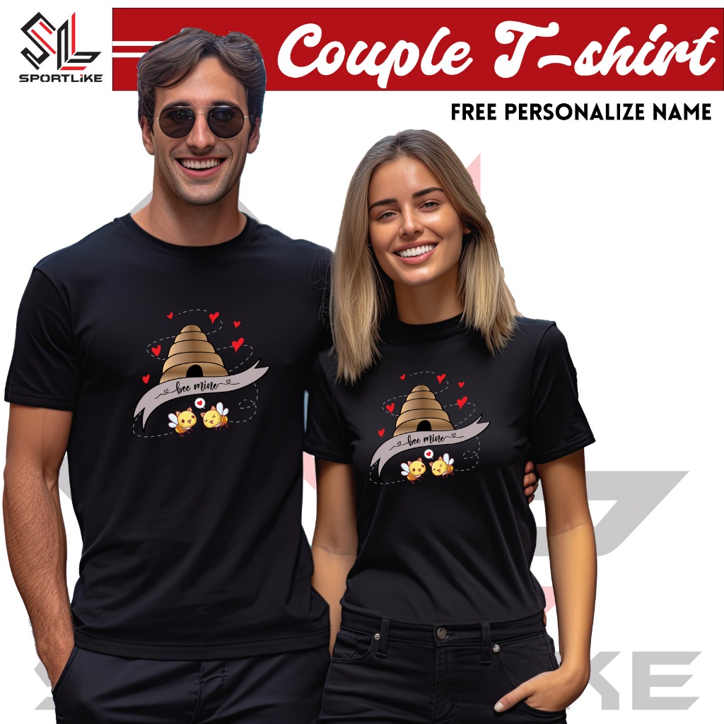 Couple t shirt design malaysia best sale