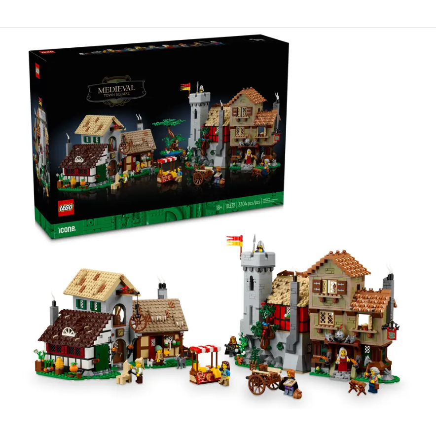 [B2G] 10332 LEGO® Icons Medieval Town Square (10332) | Shopee Malaysia