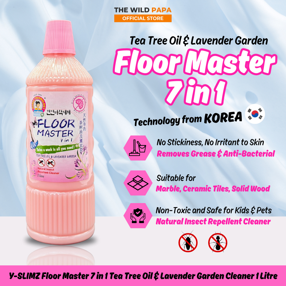Y-Slimz Floor Master 7in1 Lavender +Tea tree Oil Cleaner 1000ml ...