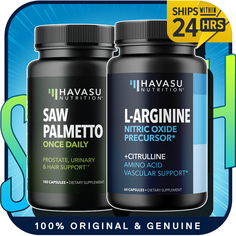 Havasu L Arginine L Citrulline Supplement Nitric Oxide Pills for Men l