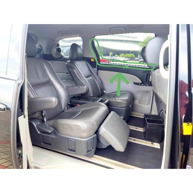 ESTIMA ACR50/ESTIMA ACR55 REAR INNER WINDOW MOULDING RUBBER(WITH COVER ...
