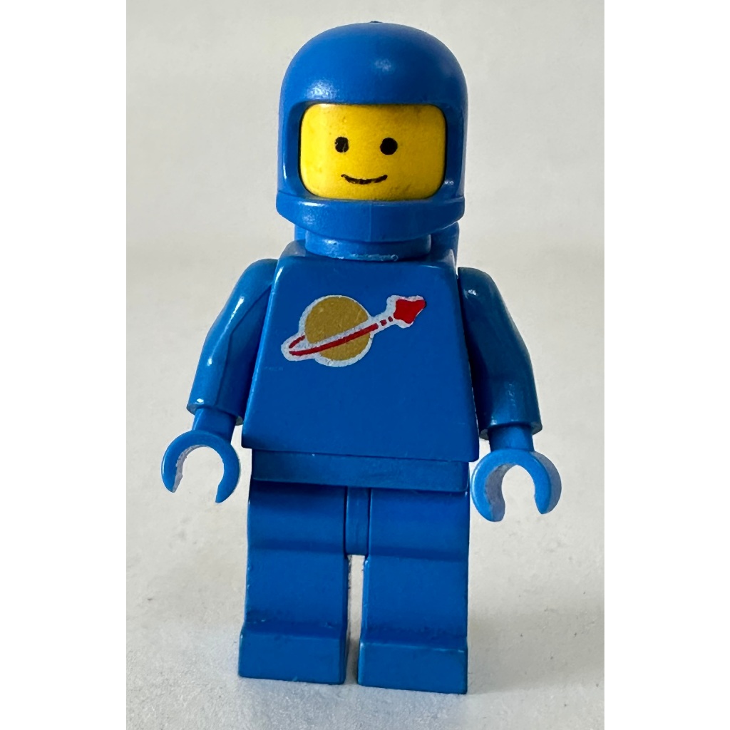 sp004 Lego Blue Classic Space Man Spaceman Astronaut with Airtanks ...