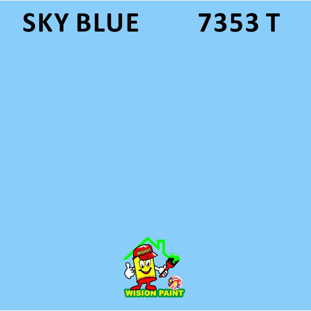 SKY BLUE 7353 T 7L ( 7 LITER ) HD PAINT PLUS INTERIOR EMULSION PAINT