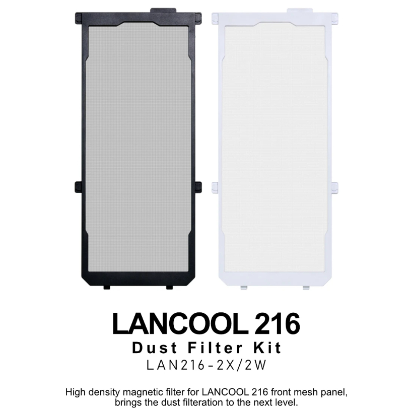 # LIAN LI LANCOOL 216 Magnetic Front Dust Filter # [BLACK/WHITE ...