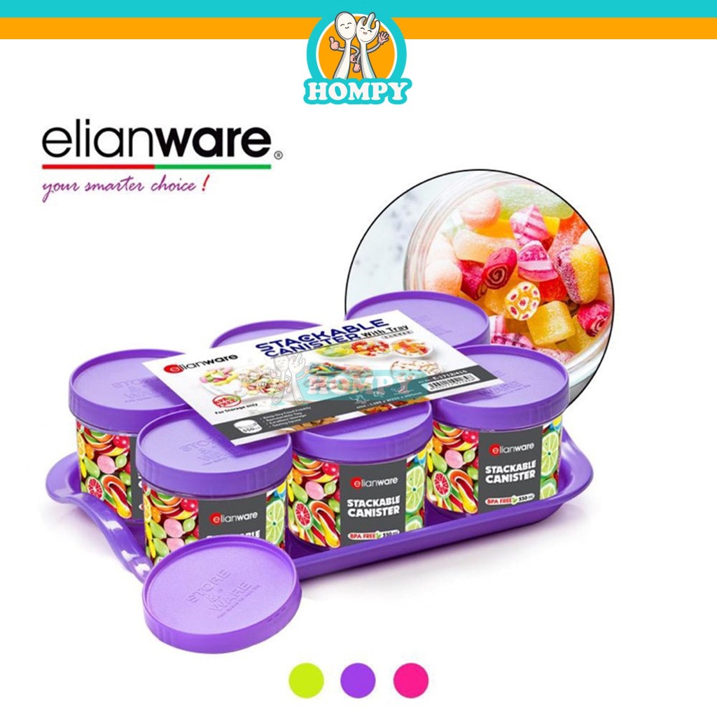 Elianware Edisi Raya Round BPA FREE Microwavable Food Container Bekas ...
