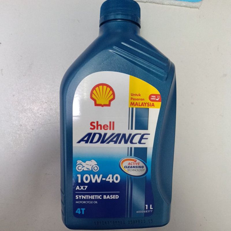 Shell AX7 10w40 Semi Synthetic | Shopee Malaysia