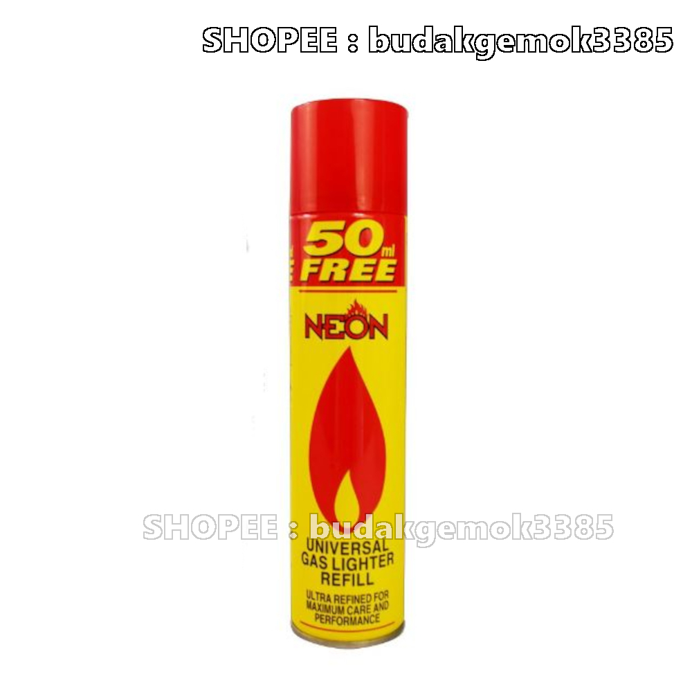 NEON UNIVERSAL GAS LIGHTER REFILL 300ML+FREE50ML Shopee Malaysia