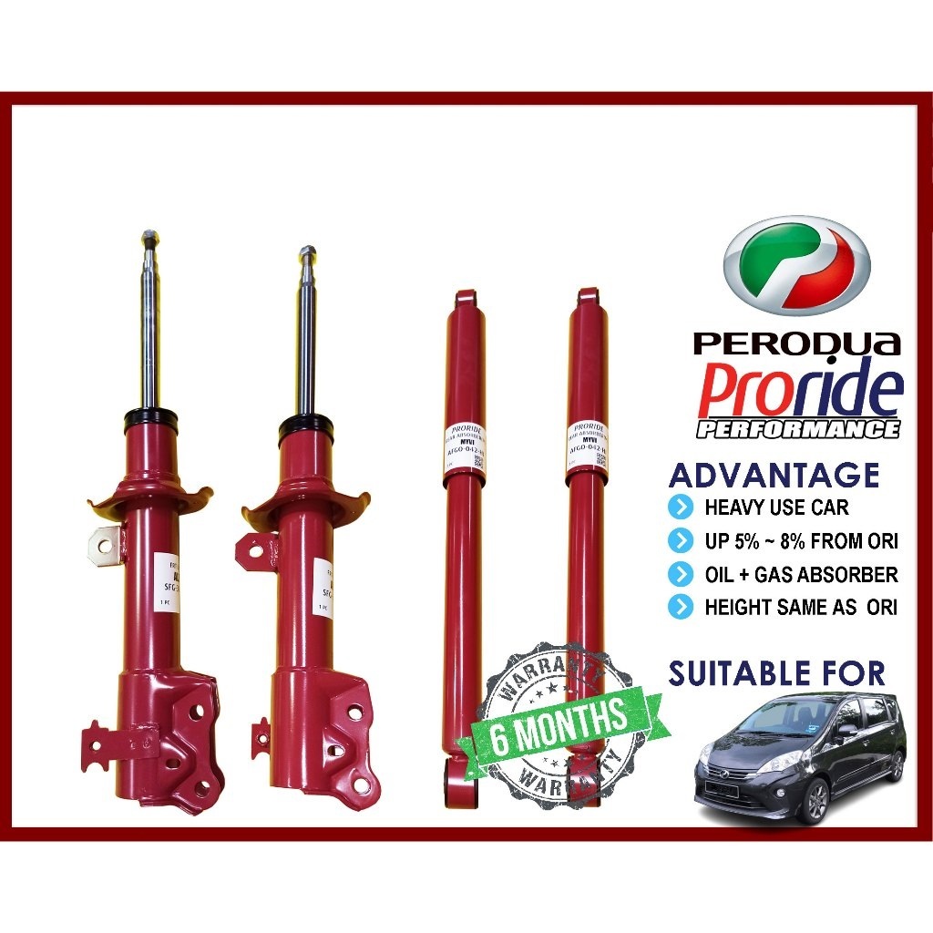 Proride Perodua Alza Heavy Duty Absorber Premium Advance Special ...