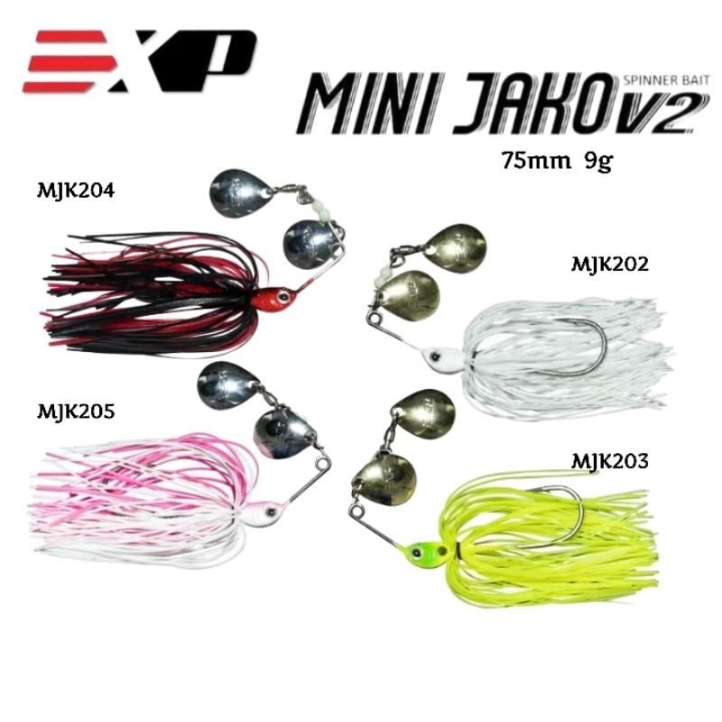 EXP MINI JAKO V2 SPINNER BAIT 75MM/9G | Shopee Malaysia