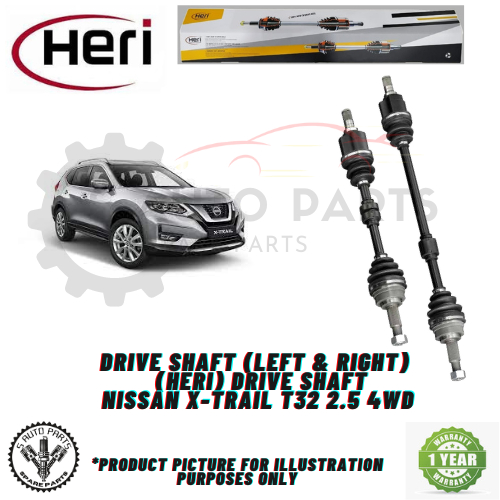NISSAN XTRAIL T32 2.5 4WD DRIVE SHAFT (LEFT & RIGHT) DRIVE SHAFT BRAND HERI Shopee Malaysia