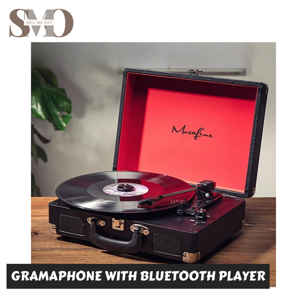 Bluetooth gramophone record store player