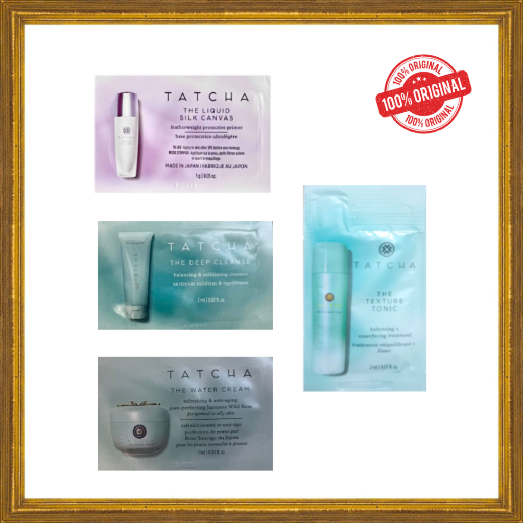 Tatcha sample / trial sachet (buy 3 free 1 random) | Shopee Malaysia