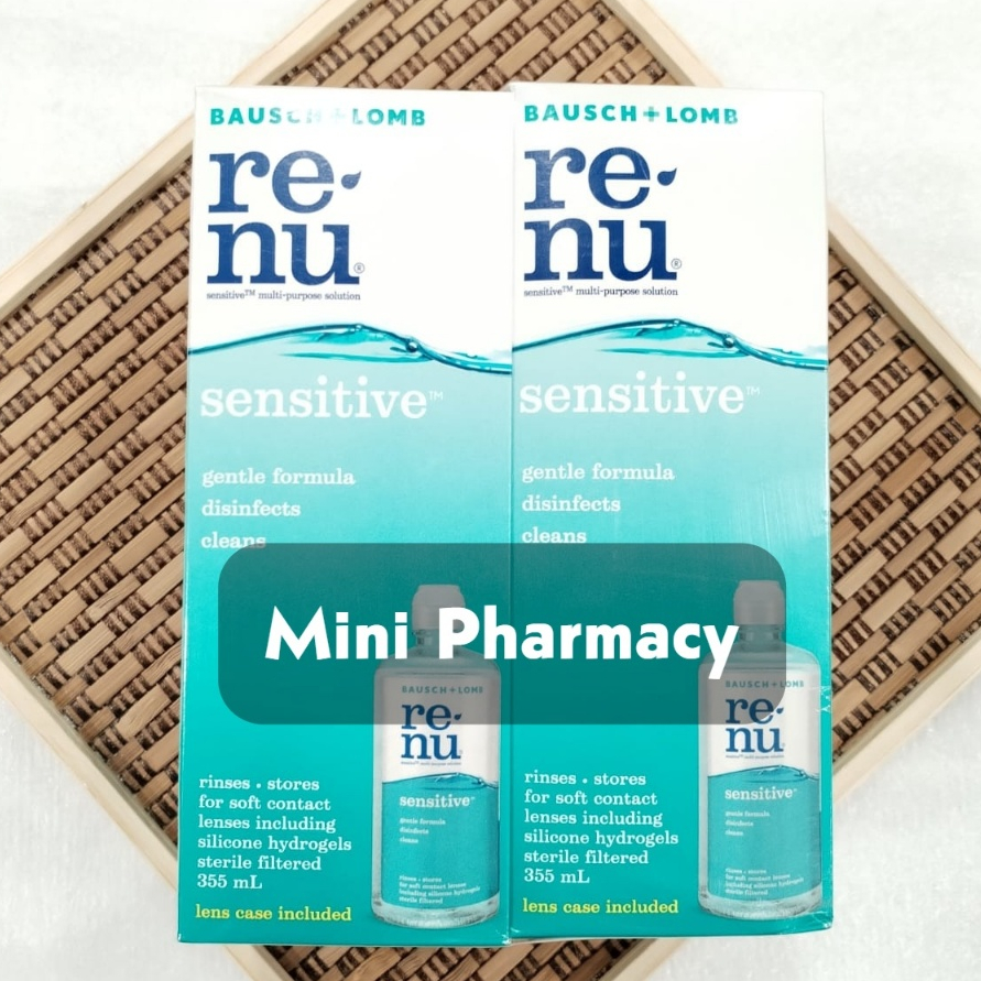 Bausch + Lomb Renu Sensitive MultiPurpose Contact Lens Solution 355ml