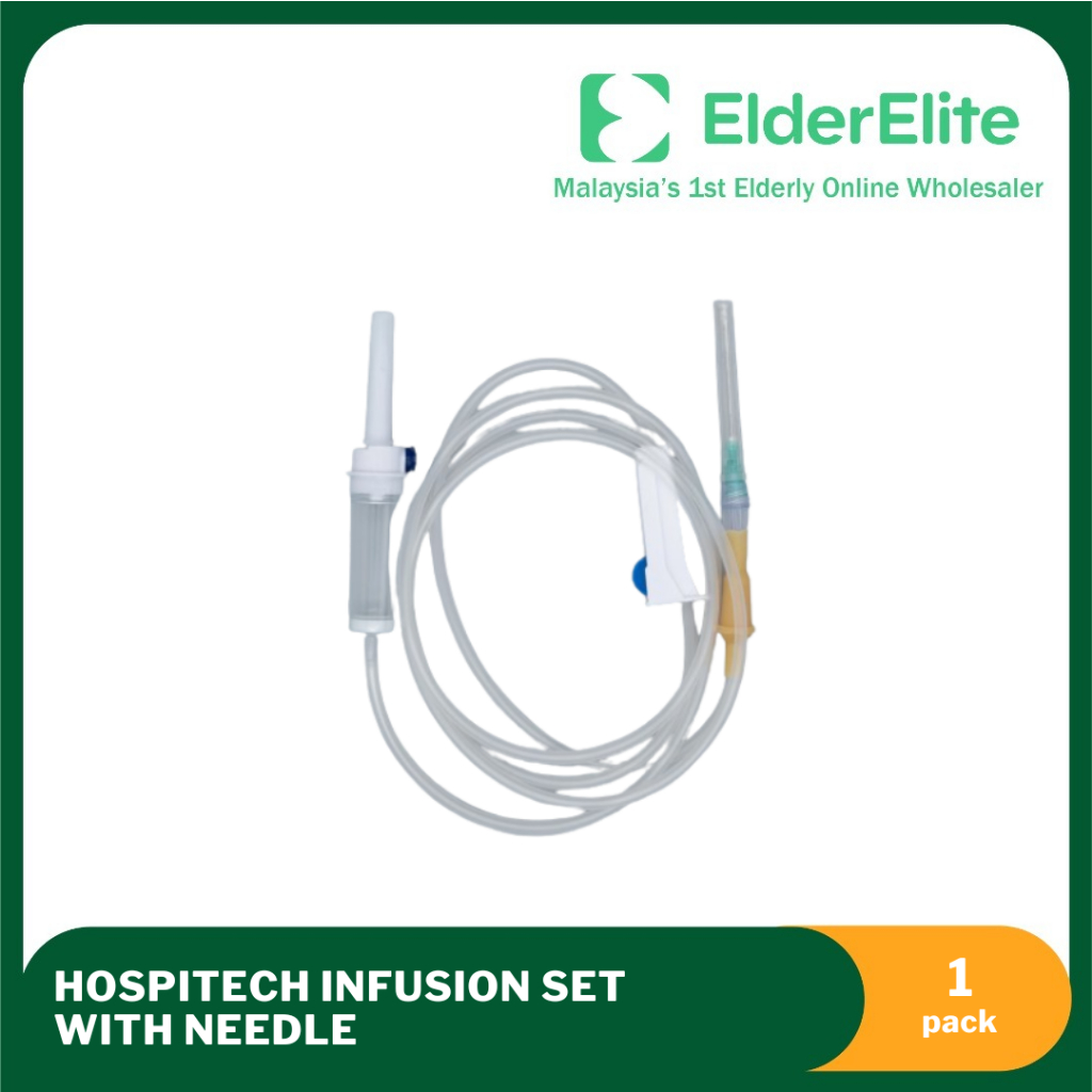 Elder Elite - Hospitech Standard Infusion Drip Set (needle) | Shopee ...