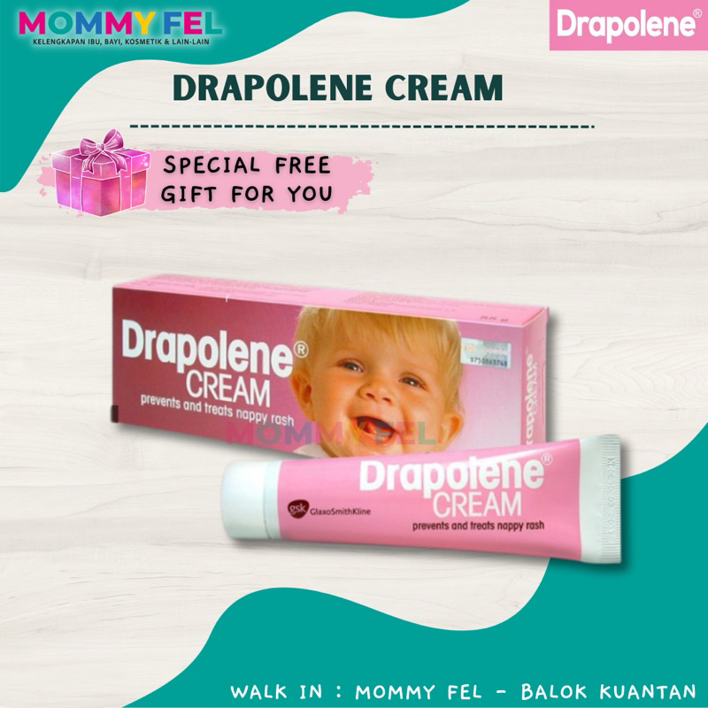 DRAPOLENE CREAM PREVENTS & TREATS NAPPY RASH (1 x 55gm) | Shopee Malaysia