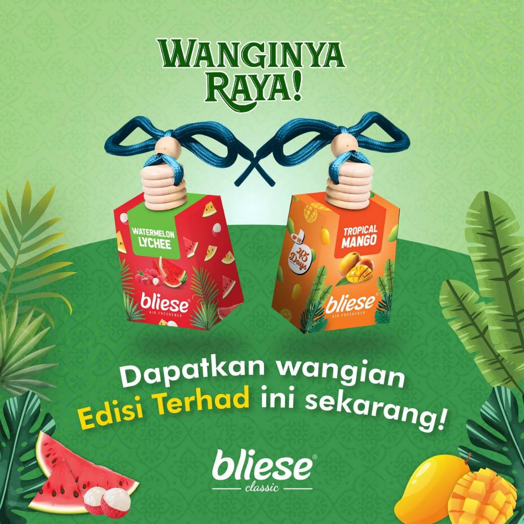 Limited Edition Tropical Mango & Watermelon Lychee Wanginya Raya ...