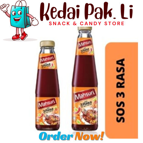[KPL] Mahsuri Sos 3 Rasa (265/530)gm | Shopee Malaysia