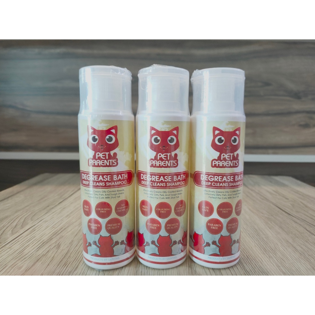 Pet Parents 2 in 1 degreaser Shampoo for rat glue, engine oil & Studded