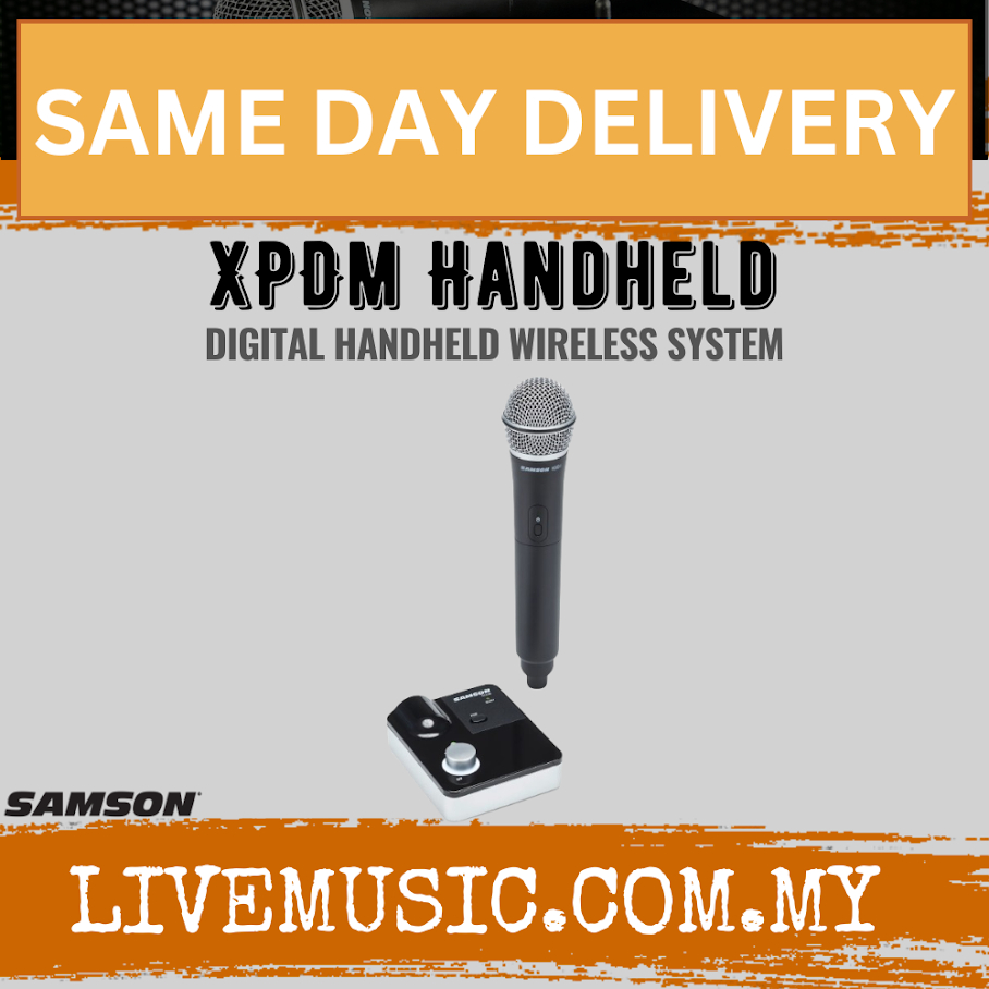 Samson Stage XPDM Handheld Digital Wireless System Transmitter And ...