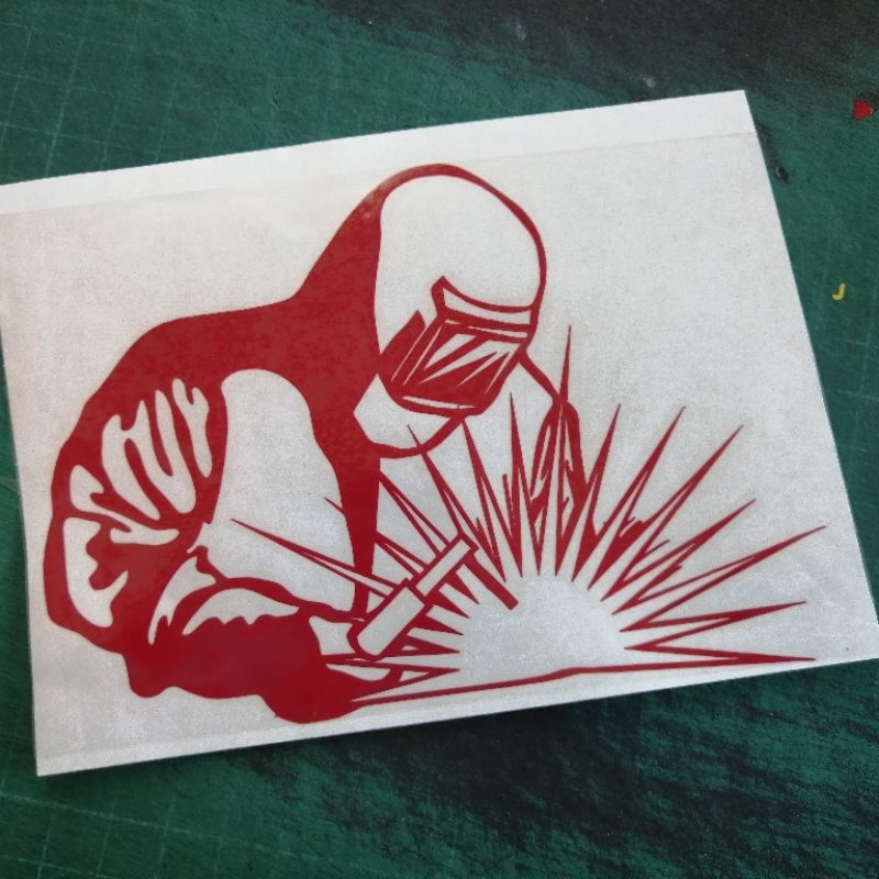 sticker welding sticker potong | Shopee Malaysia
