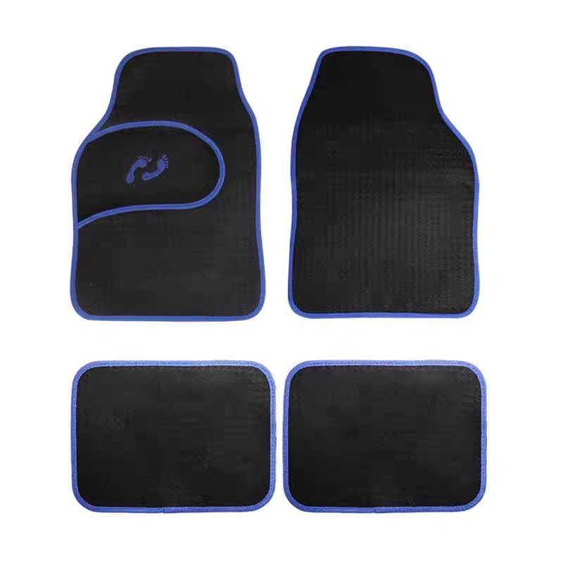 Car Floor Mats 4-Piece BDK Car Floor Mat Set – Extra Thick Carpet With Non-Slip Backing, Black/Beige Car Mats - Foto 14