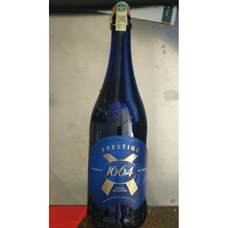 1664 prestiger beer brewed with champagne yeast 750ml ( no box ...