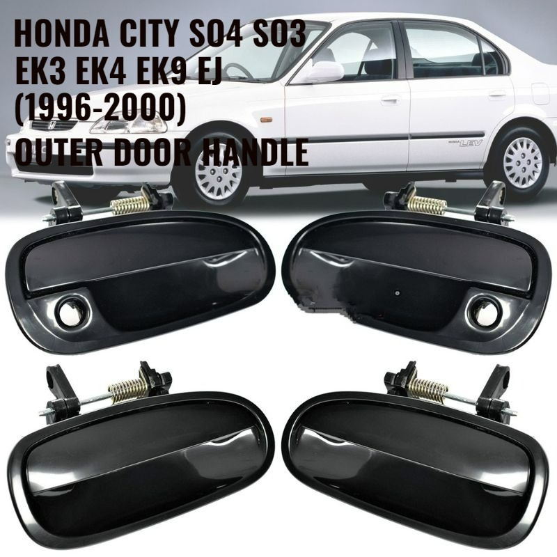 Honda Civic S03 S04 Ek3 Ek4 Ek9 1996 Year Door Outer Handle Pembuka Pintu Luar Shopee Malaysia 2625