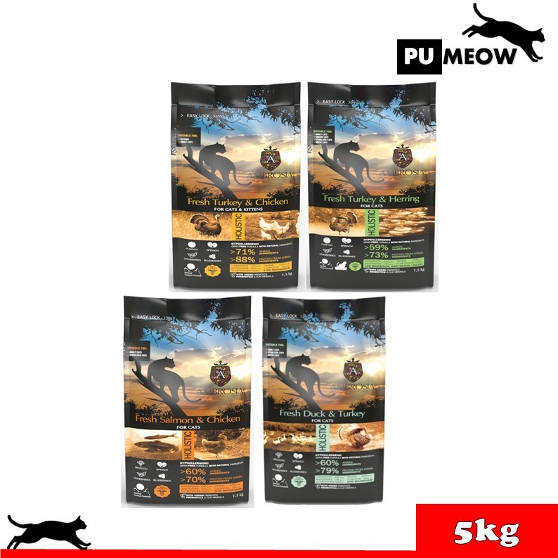 Ambrosia Grain Free Cat Dry Food 5kg (Makanan Kucing) Shopee Malaysia