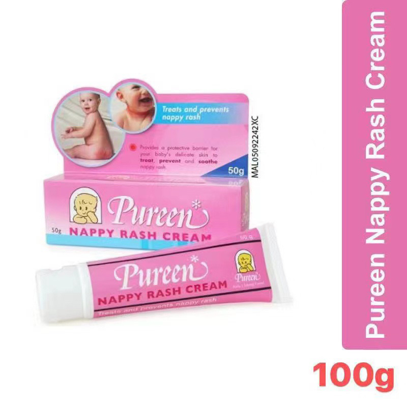 Pureen Nappy Rash Cream (100g) | Shopee Malaysia