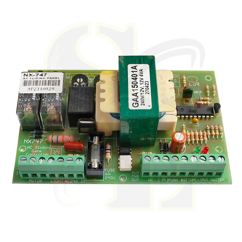 Autogate Control Board- NX 747 AC Sliding Panel (Suitable for any AC ...