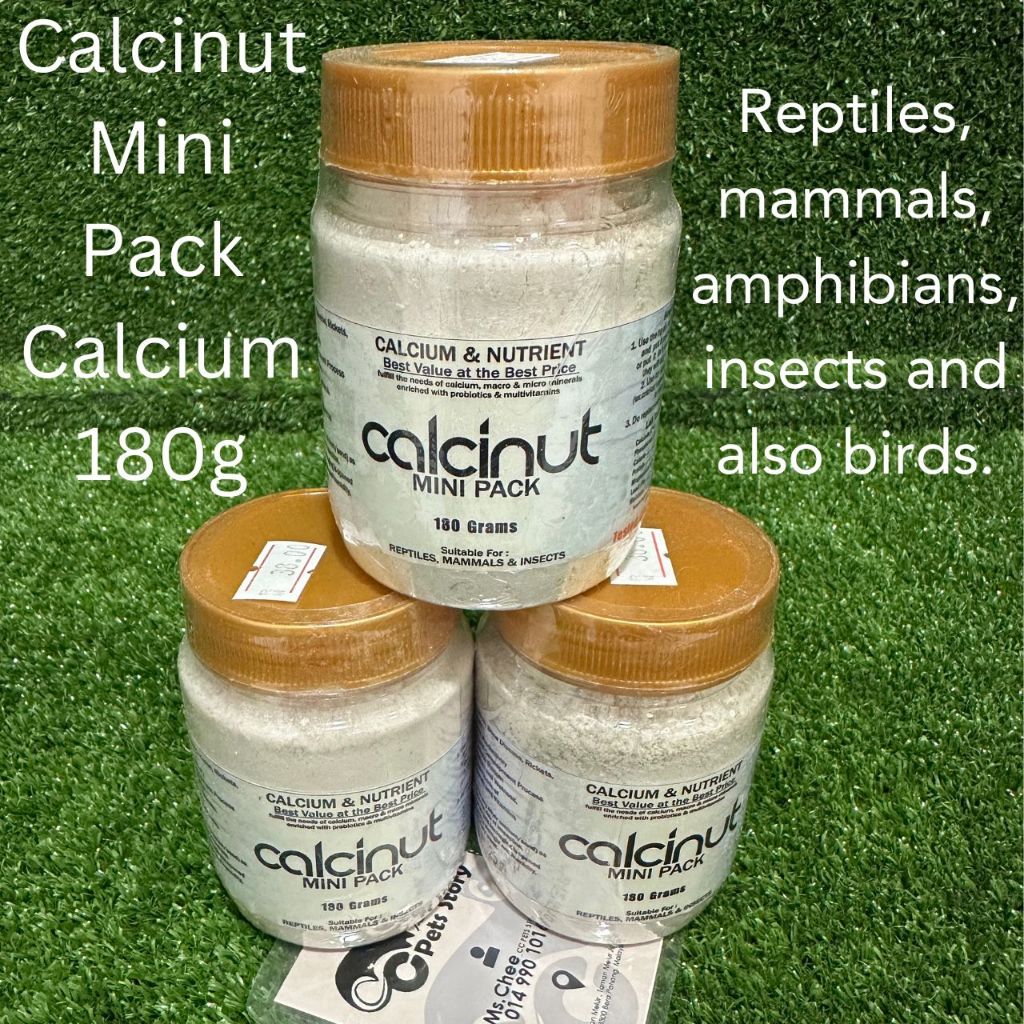 CC Pets Story Ready Stock | Calcinut Mini Pack Calcium - 180g ...