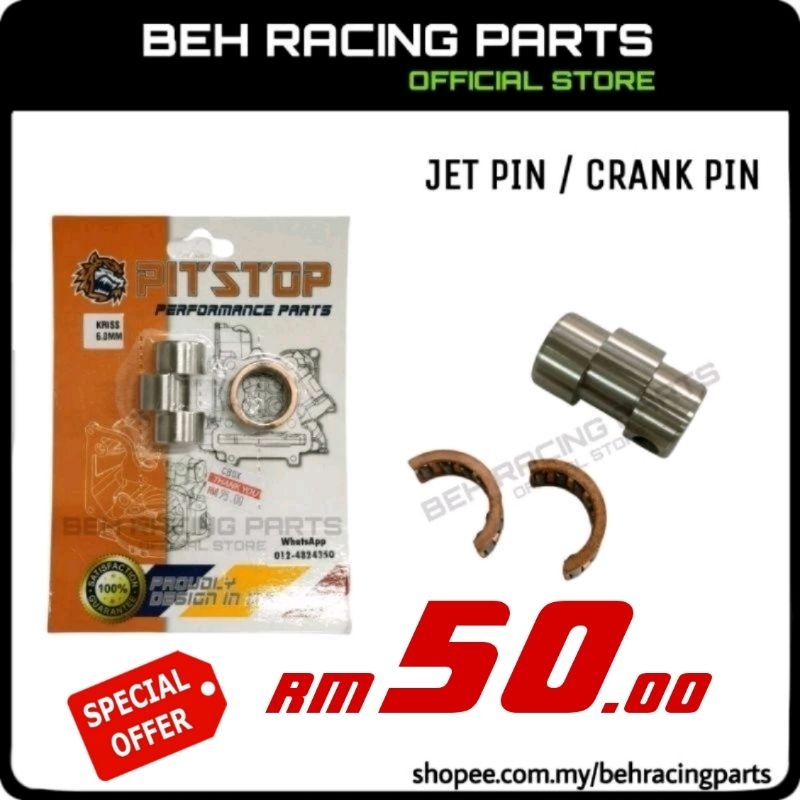 PITSTOP RACING CRANK PIN JET PIN KRISS110 /RXZ/Y125Z | Shopee Malaysia