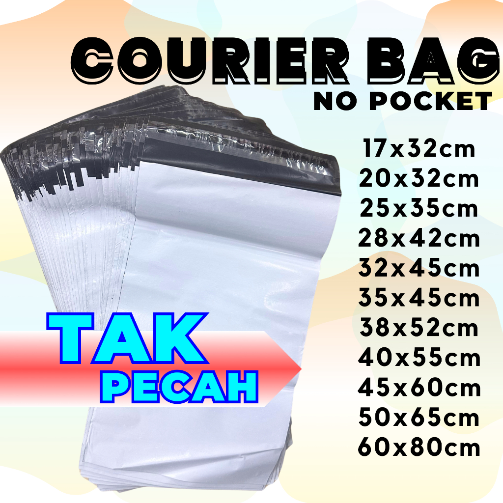 Heavy Duty Courier Bag Platinium Parcel Bag Packaging Plastik Parcel ...