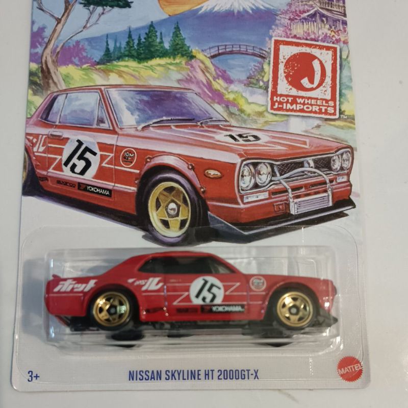 Hot Wheels Nissan Skyline Ht 2000gt-x Hako 