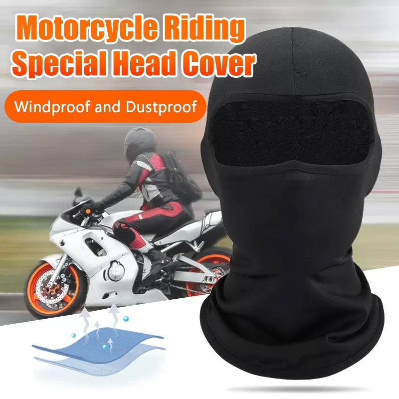 HNJ Balaclava Motorcycle Full Face Mask Motor Anti Dust Cover Anti ...