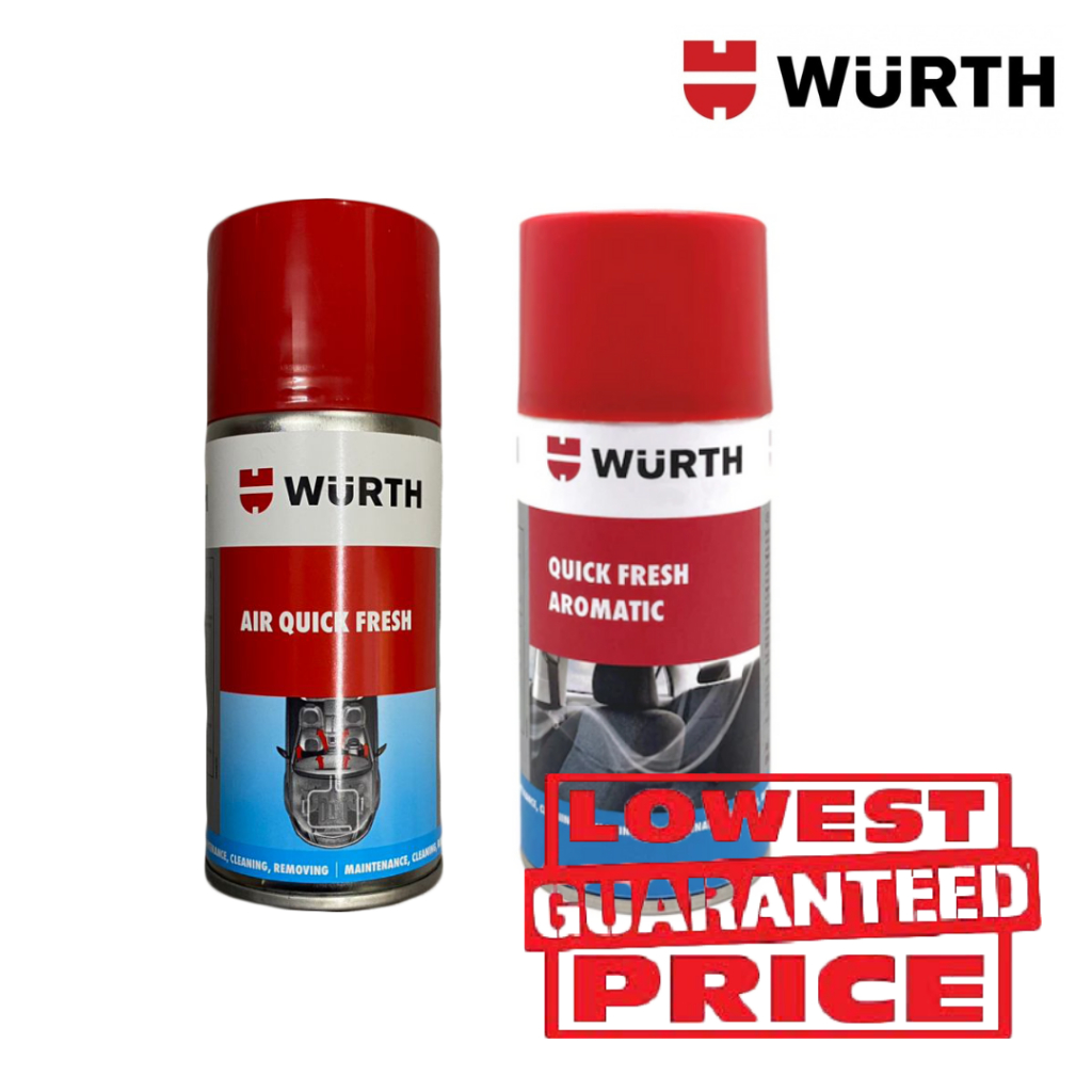 WURTH Antibacterial Air Conditioner Cleaner Quick Fresh Active / Aromatic Quick Fresh / 150ML