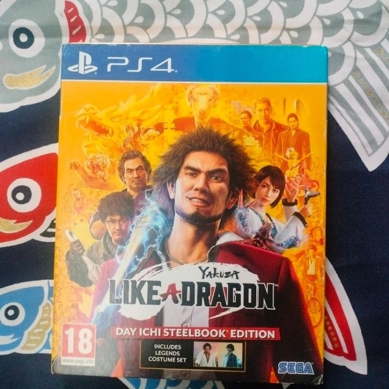 Ps4 Yakuza Like A Dragon Day Ichi Steelbook Edition Shopee Malaysia