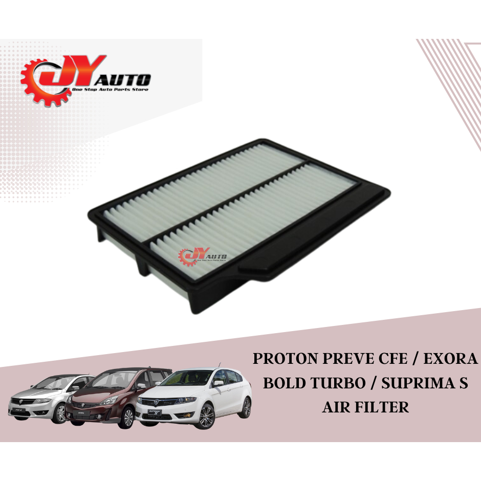PROTON PREVE CFE / EXORA BOLD TURBO / SUPRIMA S AIR FILTER | Shopee ...