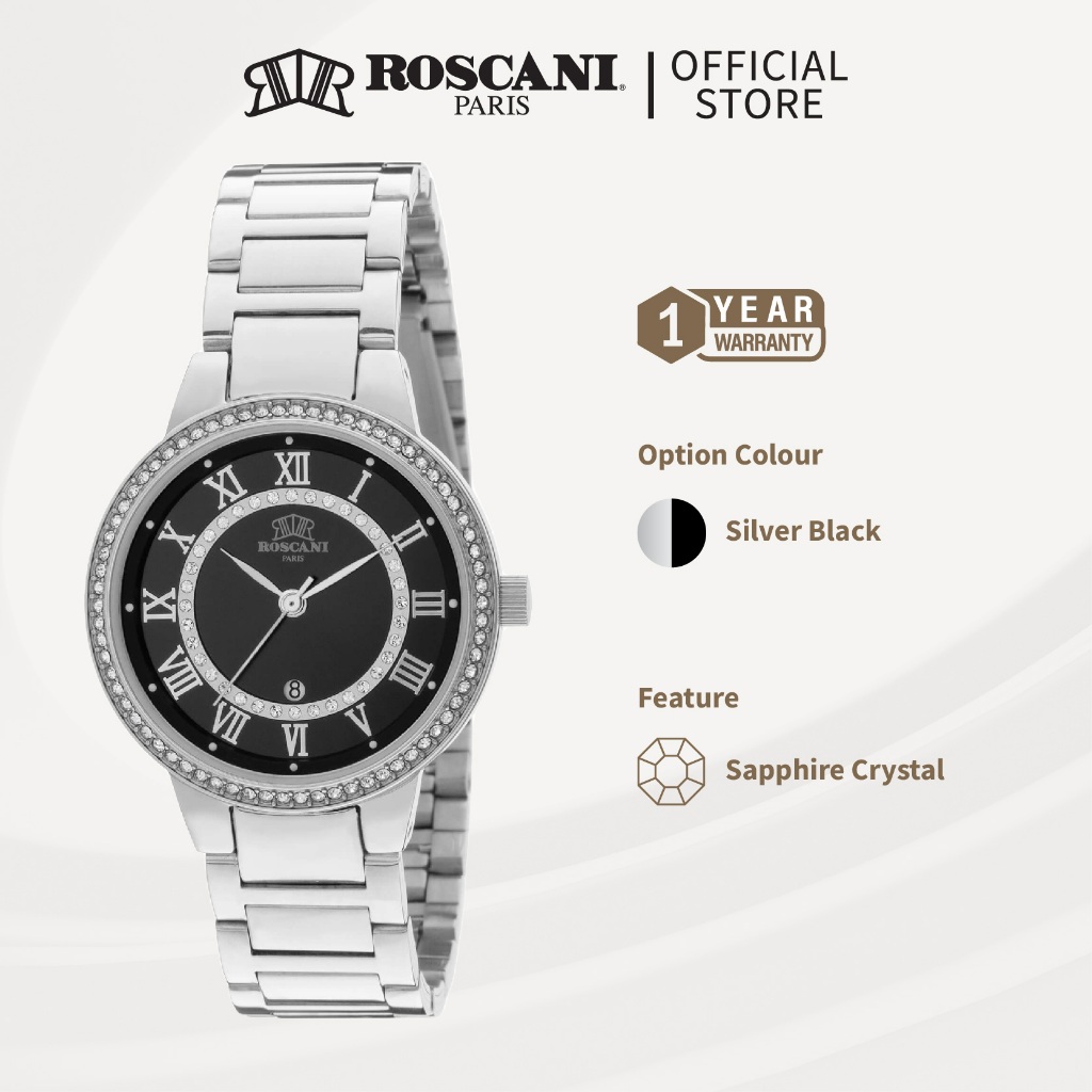 Roscani sapphire crystal watch sales