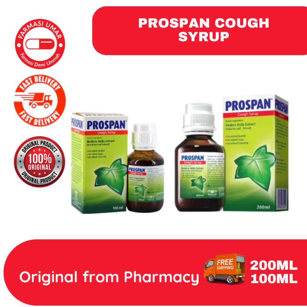 Prospan Cough Syrup 100ml & 200ml (Ivy Leaf) | Shopee Malaysia