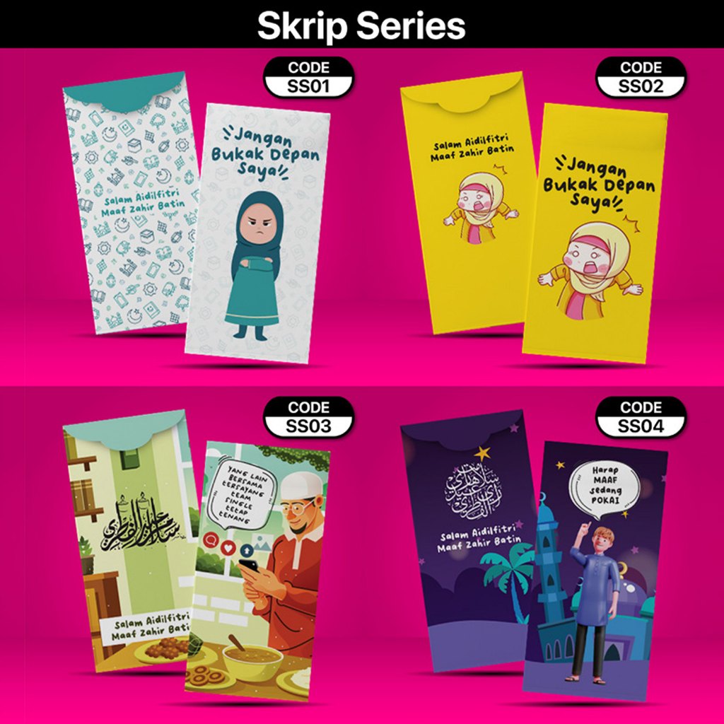 Legacy Azulmon Sampul Duit Raya 2024 Skrip Series ( 10 keping / paket ...