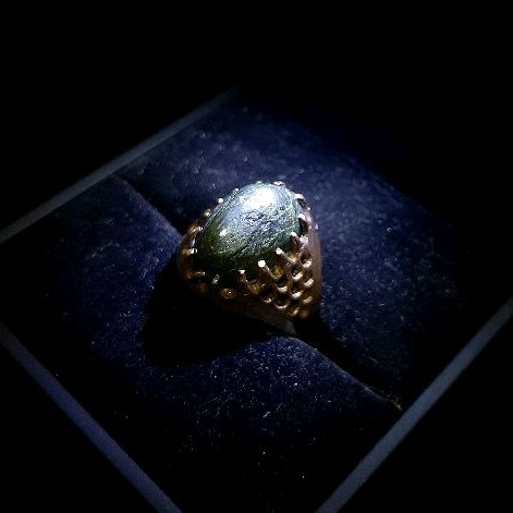 Tabasheer / Tok Wali Brass Ring (G110) | Shopee Malaysia