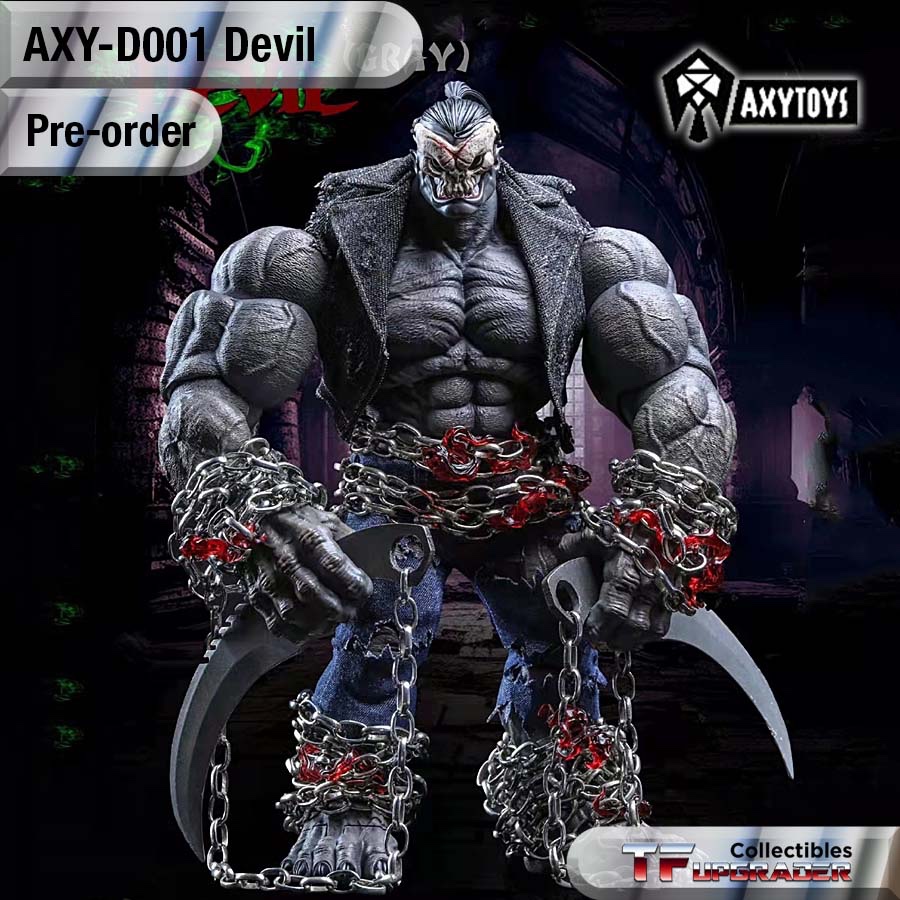 [Aug 2024] AXY Toys 1/12 AXY-D001 Devil (Gray) | Shopee Malaysia